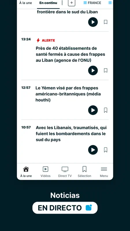 FRANCE 24 - información 24/7 screenshot 4 of 7