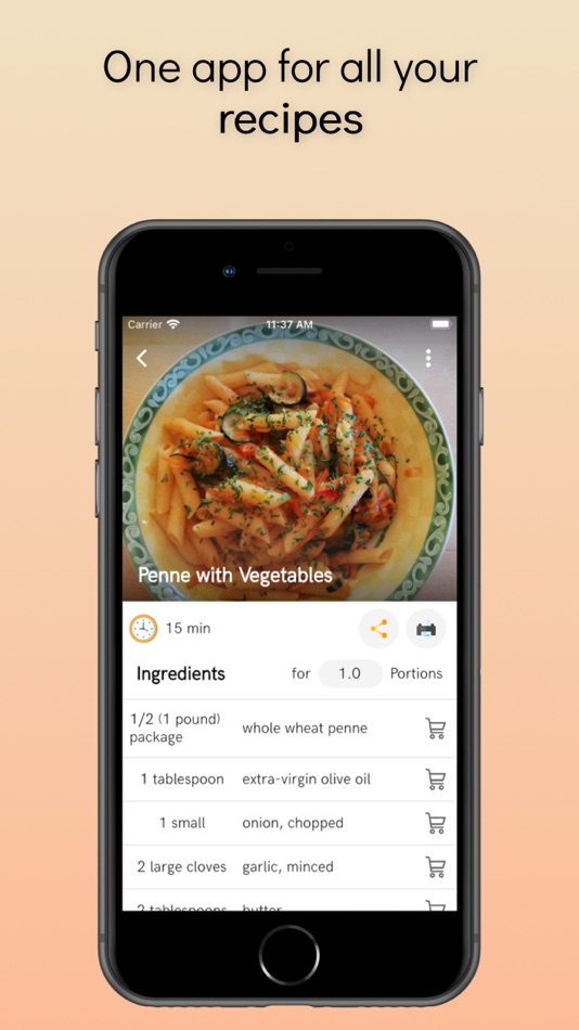 #2. My Cookbook | All your recipes (iOS) De: Thomas Schwarz