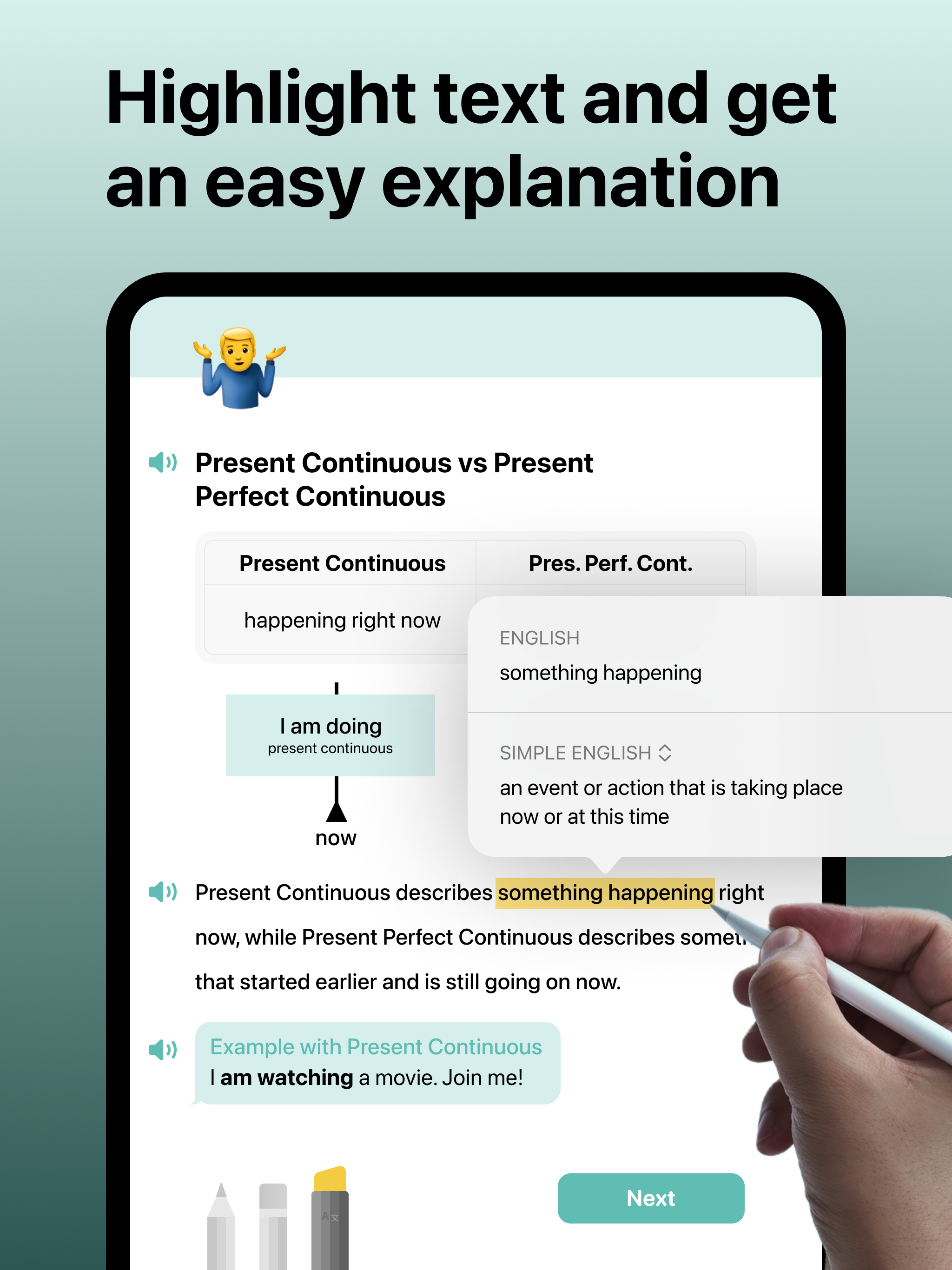 Inkly – Learn English Grammar screenshot 5