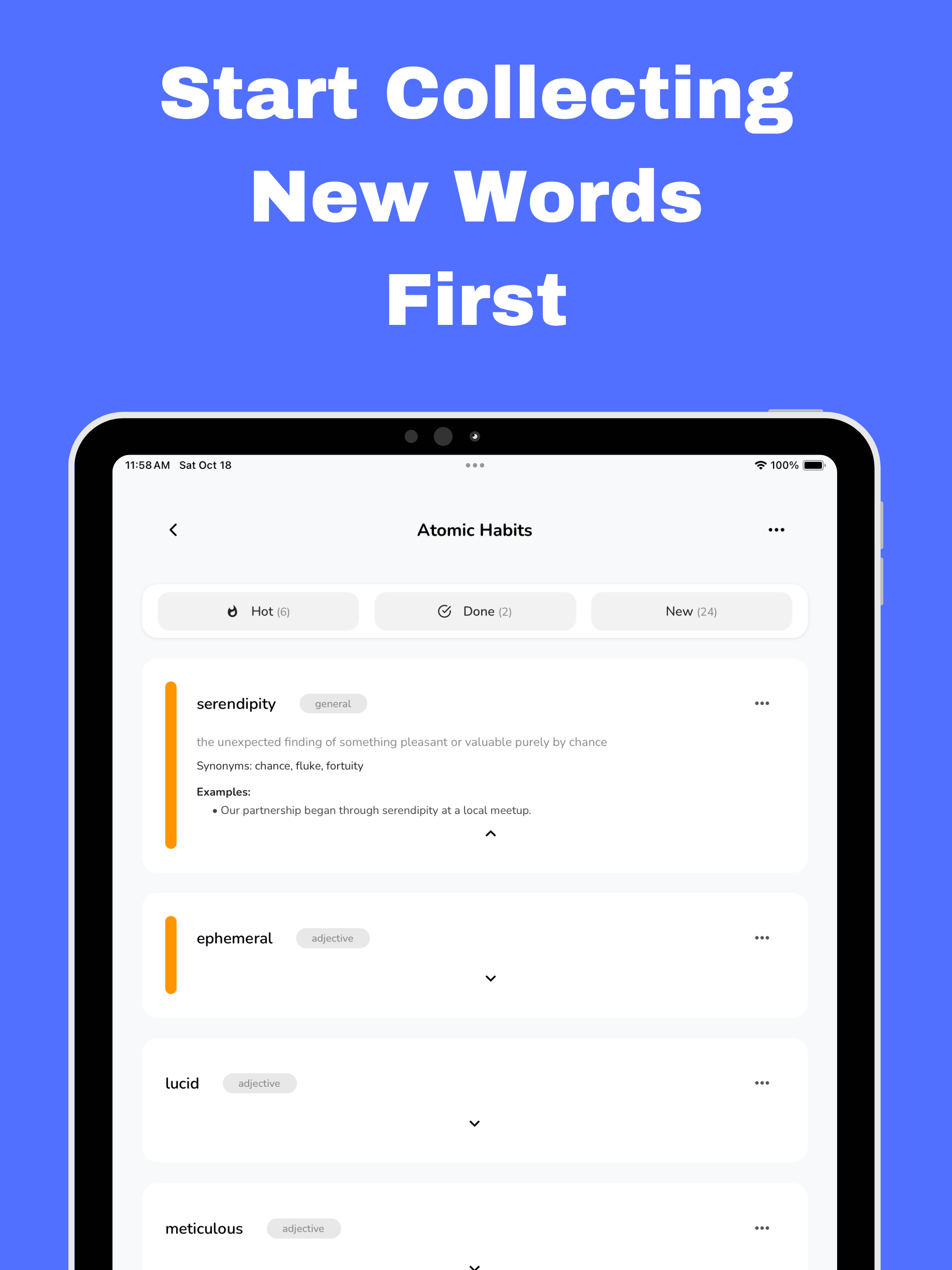 Vocably: Practice Vocabulary screenshot 6