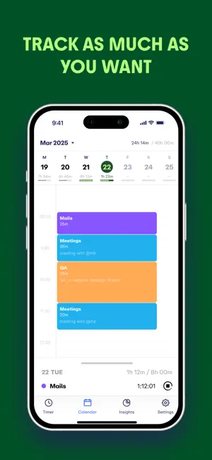 EARLY: Time Tracking screenshot 1