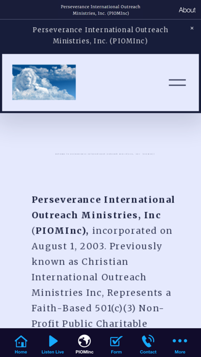 App screenshot