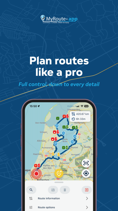 MyRoute-app iPhone screenshot 6 - Navigation app