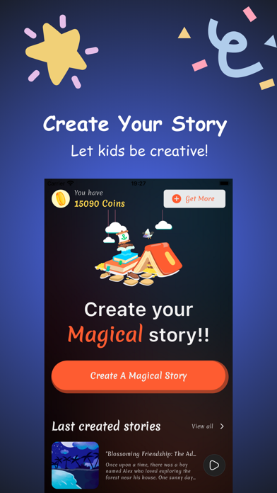 Dreamland: Create Kids Stories Screenshot