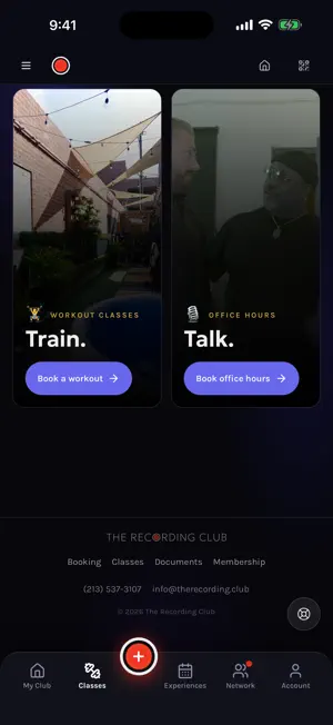 Recording Club screenshot 2