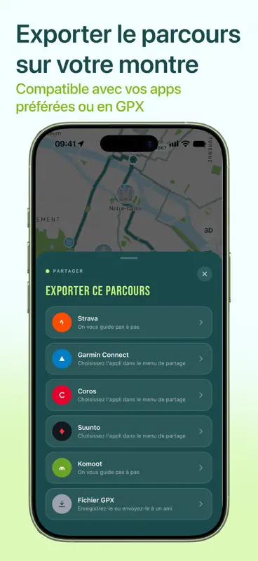 RunninParis – Parcours Running screenshot 9 of 10