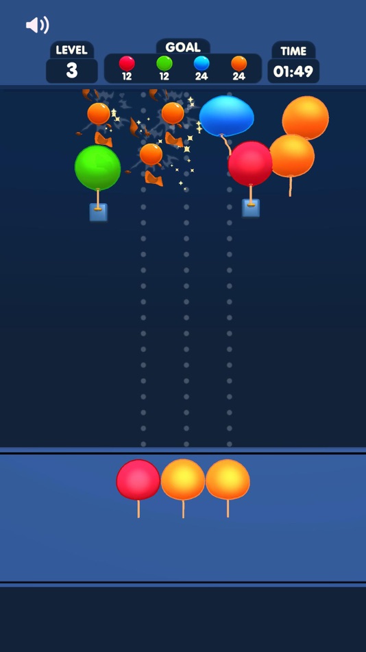 #5. Balloon Blast Puzzle (iOS) 由: Virtual Projects Oyun Yazilim Ve Teknoloji
