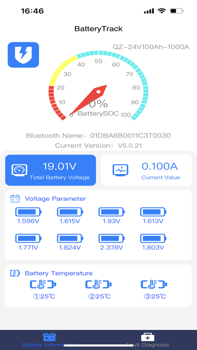 BatteryTrack Screenshot