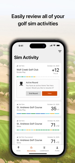 Home Tee Hero Screenshot 6 of 7