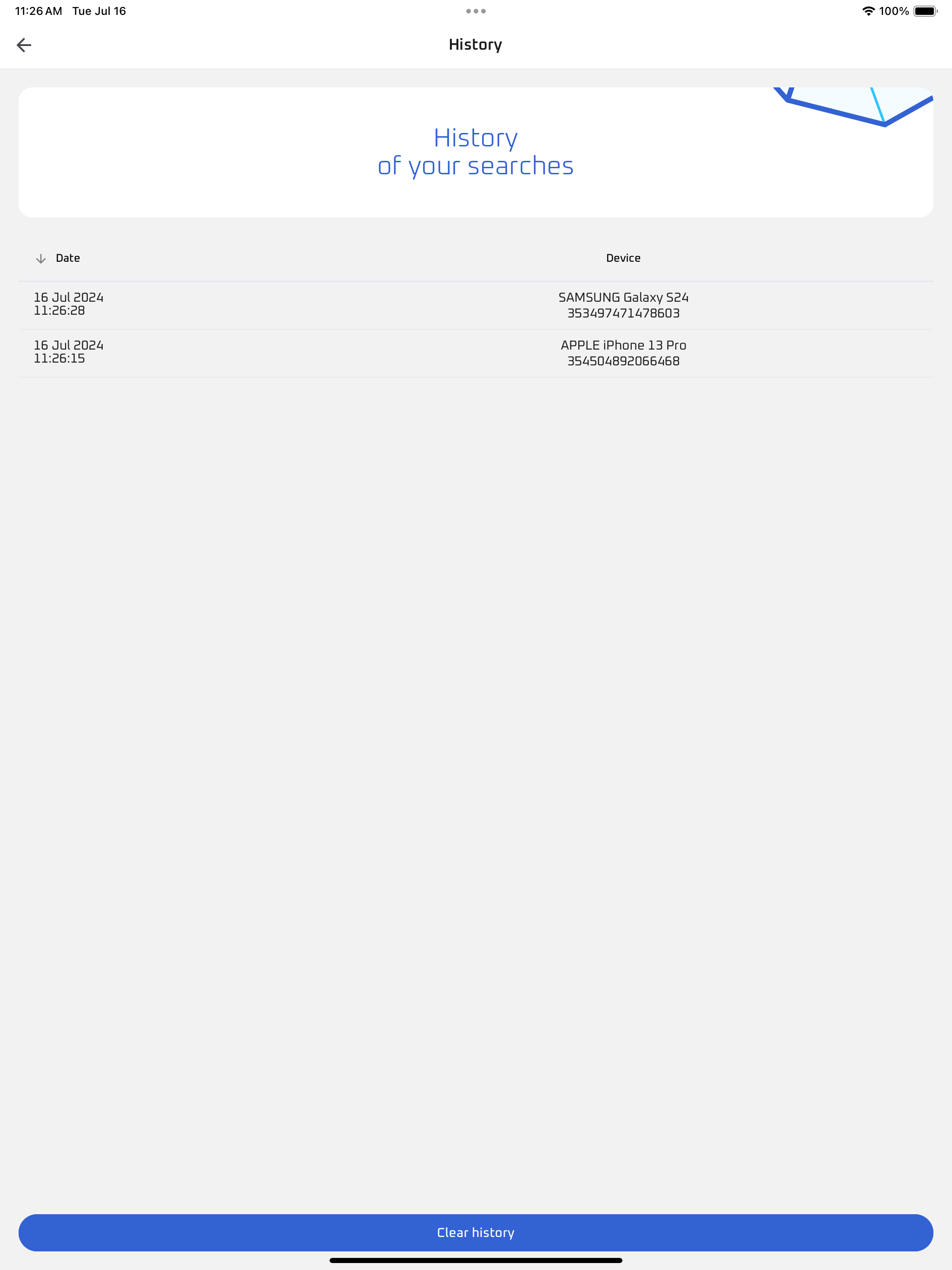 IMEI Info Checker