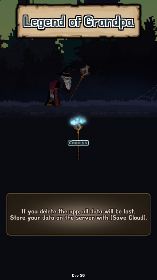 #1. Legend of Grandpa : Idle RPG (iOS) โดย: Dev SG