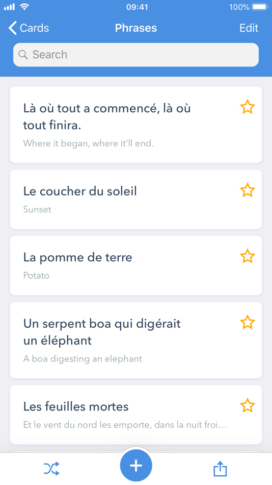 #10. Kotoba Flashcards (iOS) 由: Cheng-Yao Lin