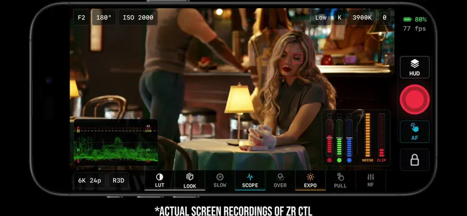 Screenshot von Parallax Monitor auf dem iPhone 1