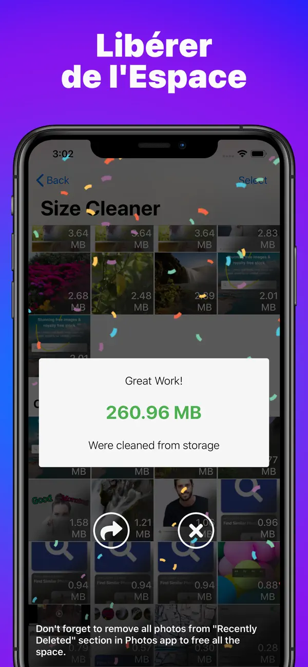 Screenshot #3 pour Nettoyage iPhone・Phone Cleaner
