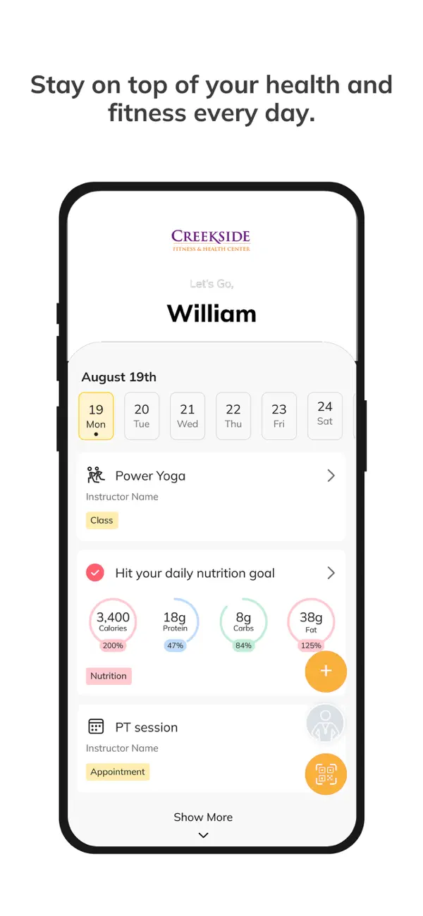 Screenshot #2 pour Creekside Fitness