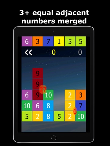 Crazy123: 100M Merge Challenge iPad screenshot