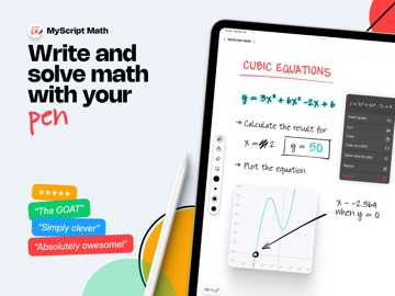 MyScript Math: Solve & Plot