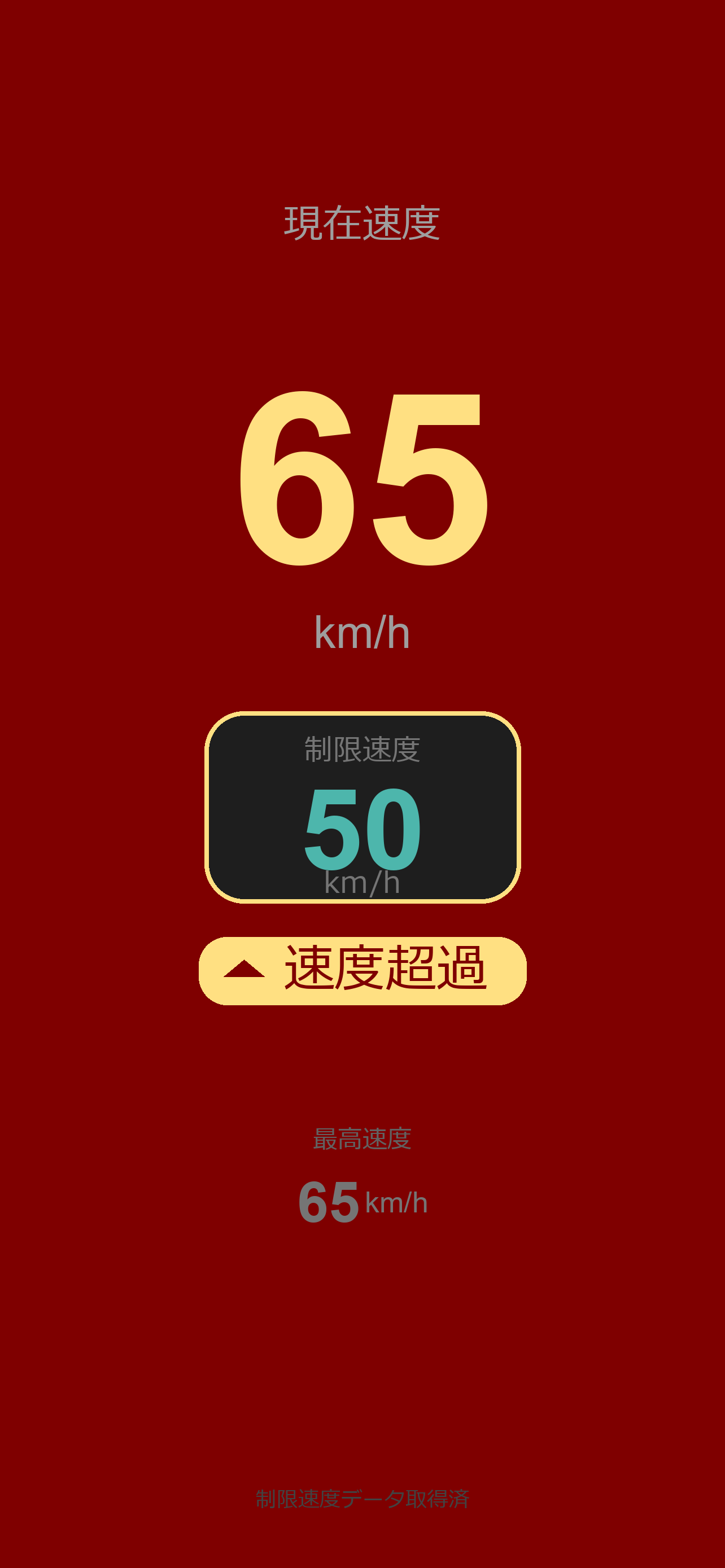 速度アラート - SpeedAlert screenshot 3