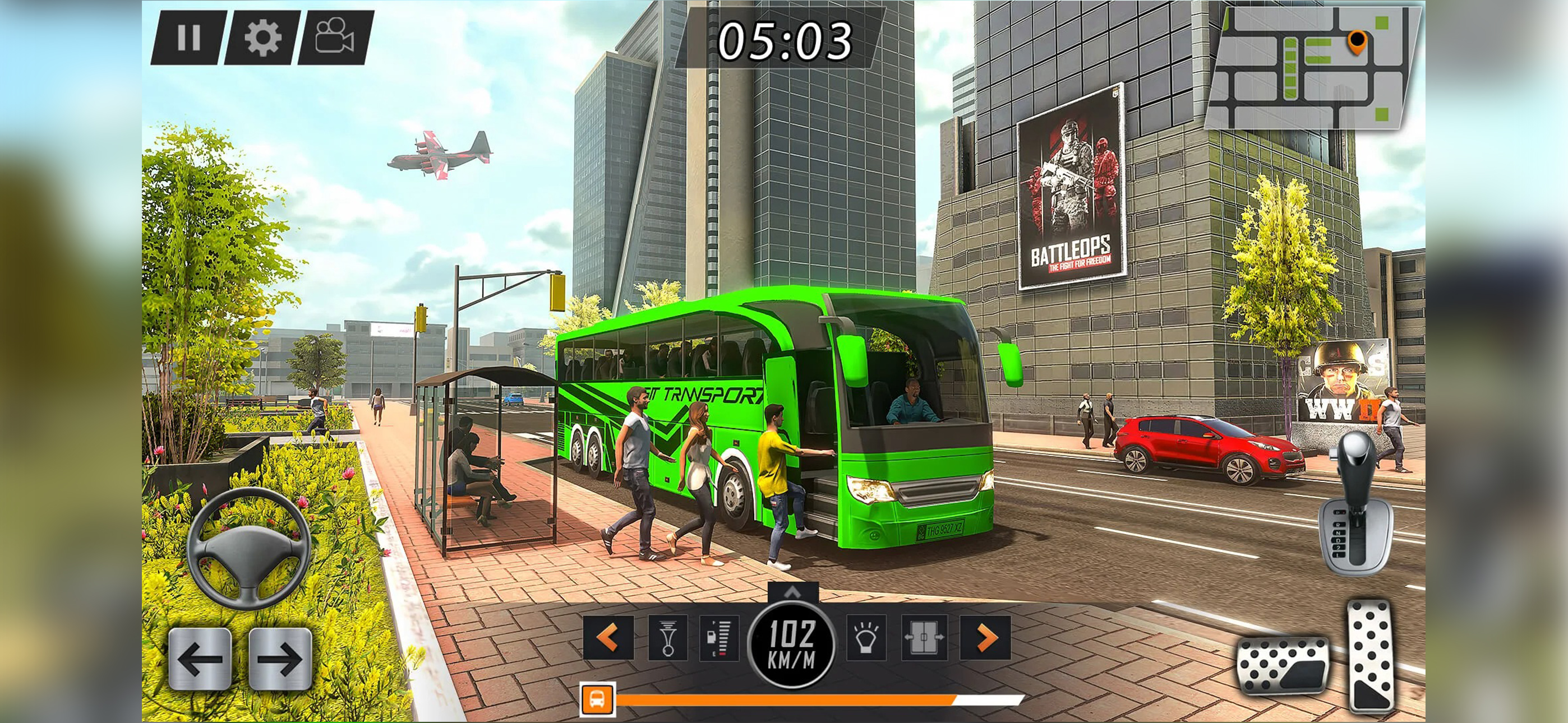 Local Bus Driver Transporter