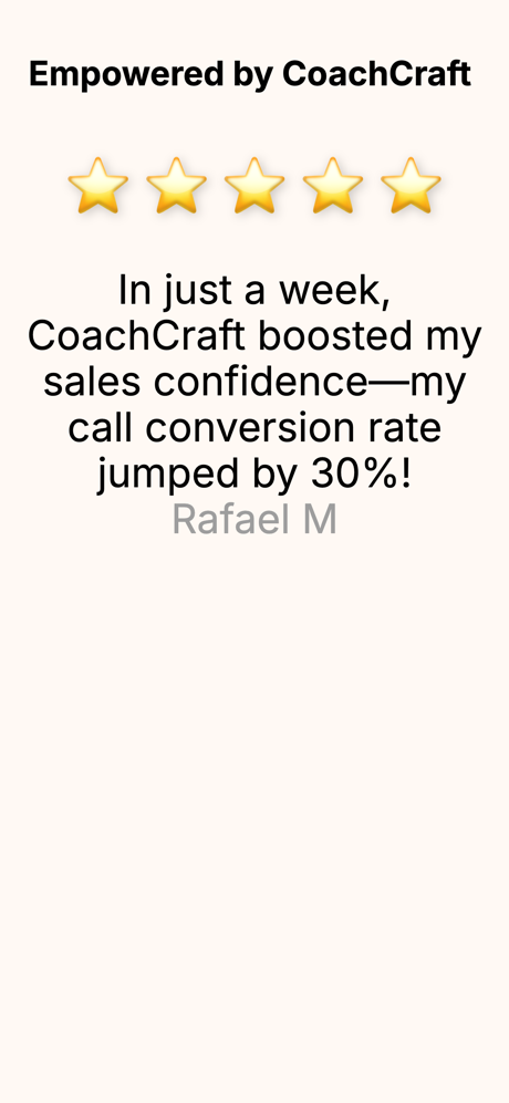 CoachCraft: AI Sales Trainer screenshot 7