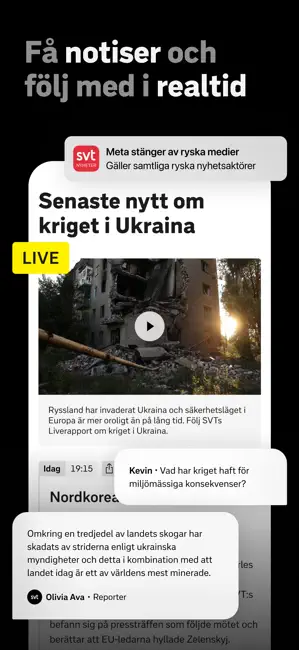 SVT Nyheter iPhone screenshot 4