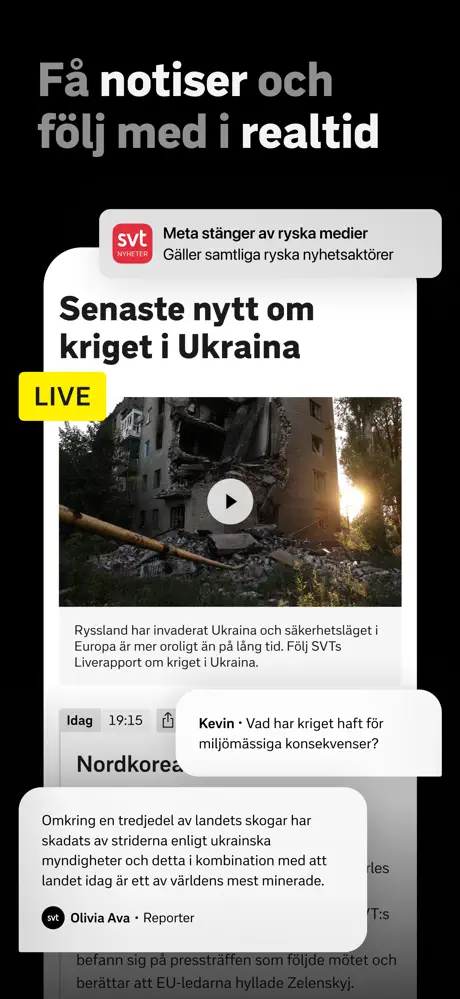 Appen SVT Nyheter screenshot 4
