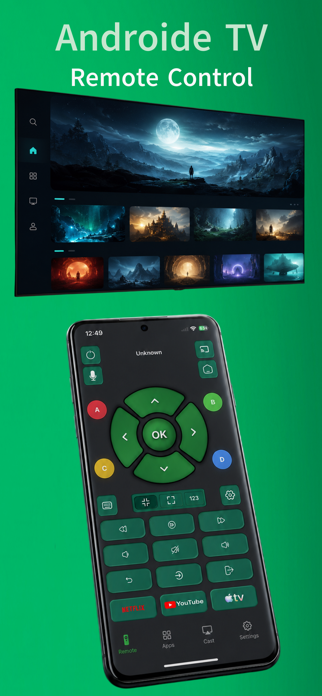 Androi TV - Remote Control Screenshot 1 of 4