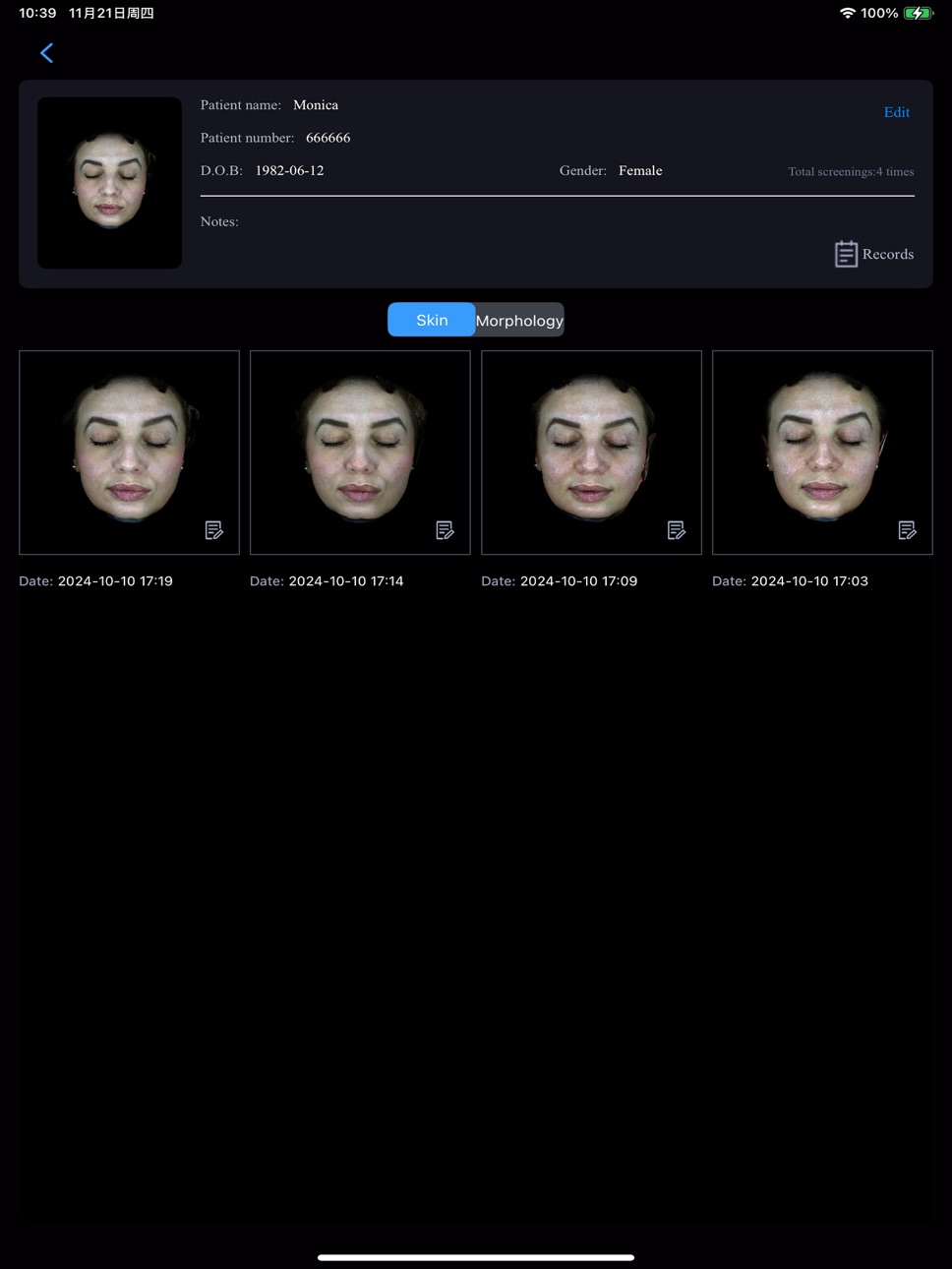 iPad screenshot