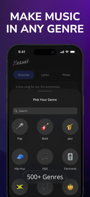 AI Song Generator: Mozart screenshot 6 of 9
