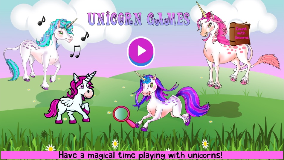 #1. Unicorn Games for Kids FULL (iOS) Podle: Nancy Mossman