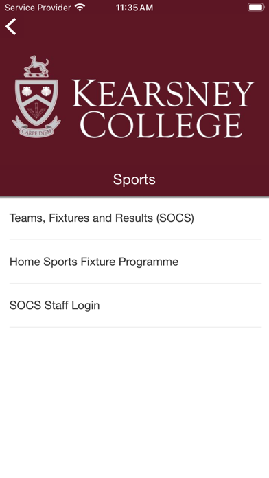 Kearsney College Screenshot