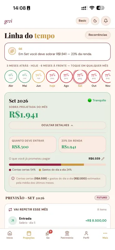 Gevi Finanças screenshot 5 of 8