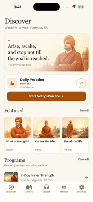 Teachings of Swami Vivekananda screenshot 1