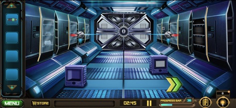 Escape Mystery - Alien Impact - escape-mystery-alien-impact-space-station-corridor