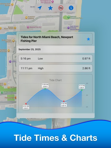 Tide Charts USA iPad screenshot