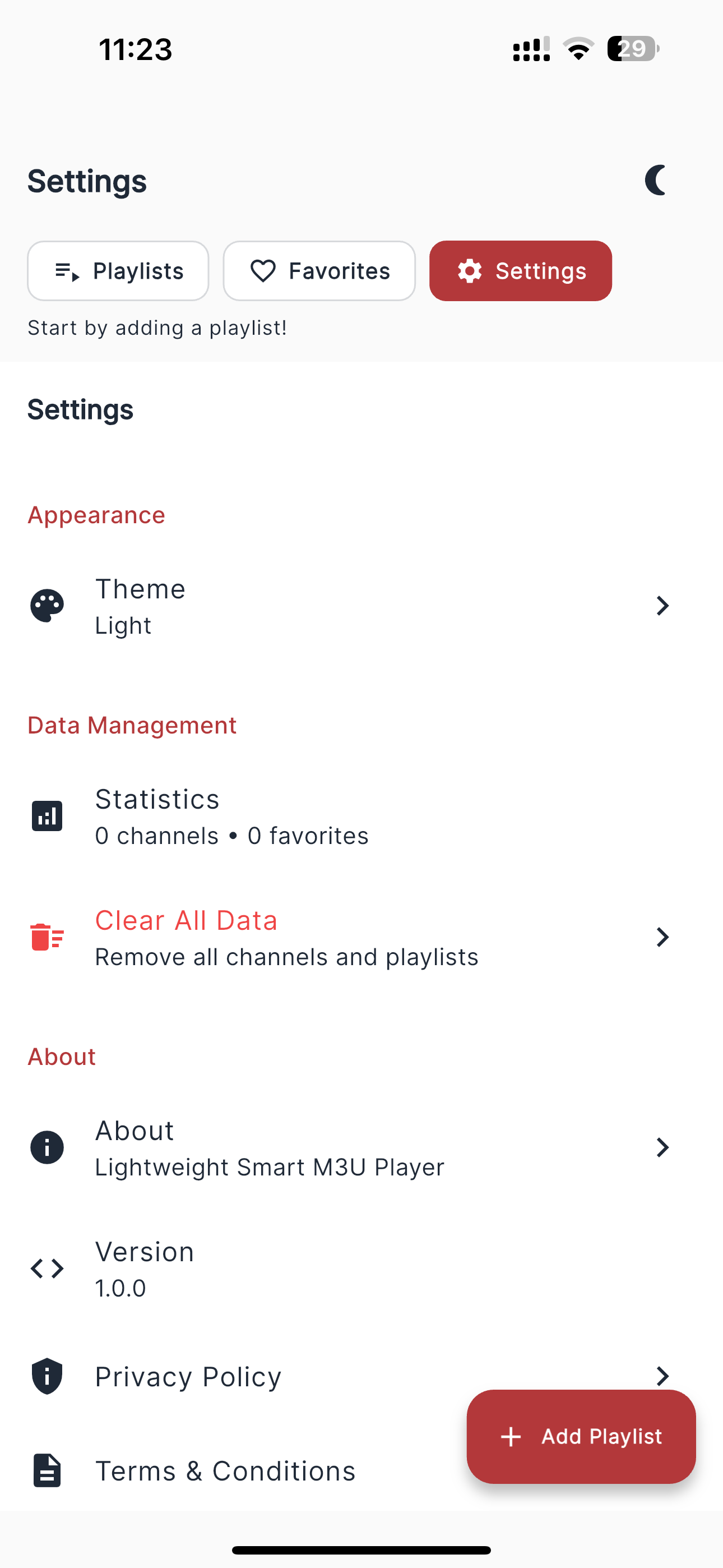 Smart M3U Player screenshot 6