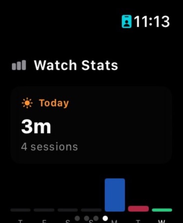 Apple Watch screenshot