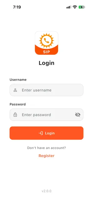 TeamLocus SIP screenshot 1