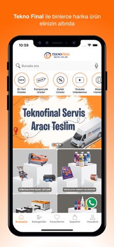 Teknofinal - Online Shopping Screenshot 1 of 7