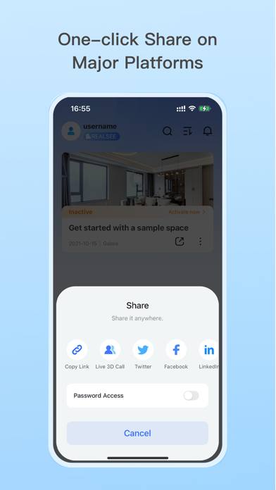 Realsee 3D virtual tour iPhone screenshot 6 - Lifestyle app