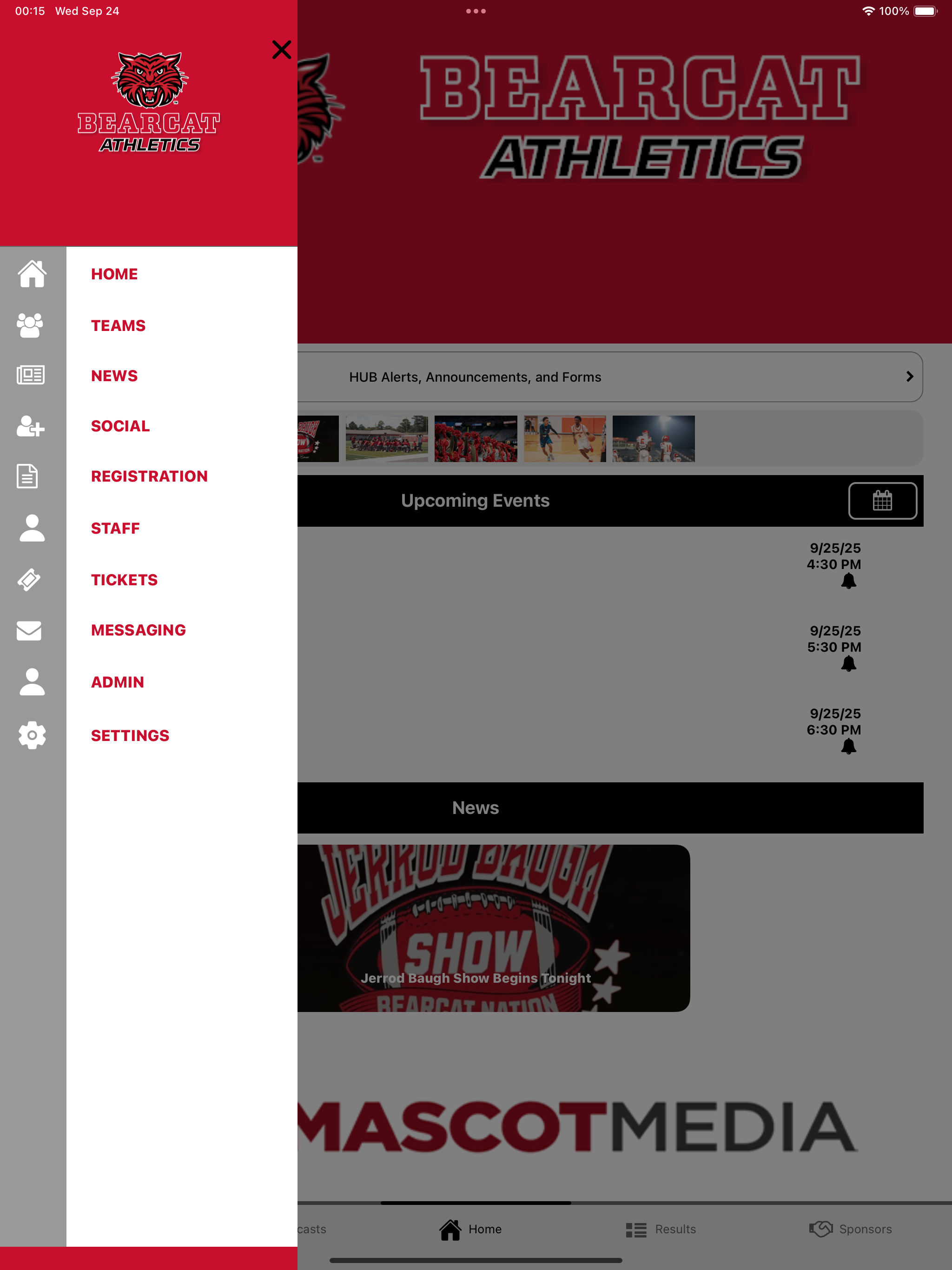Ruston Bearcats Athletics screenshot 10