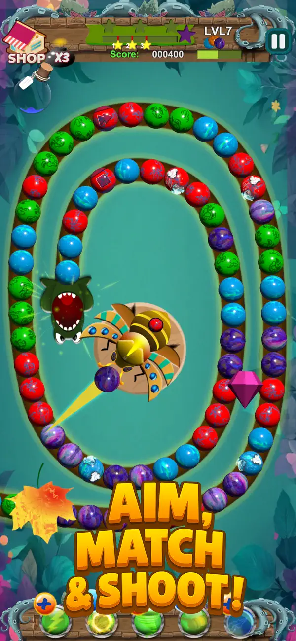 Screenshot #2 pour Le Tir de la Boule Magique