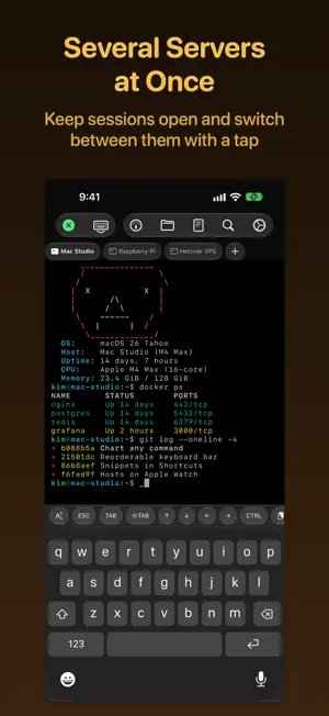 Rumskrot Terminal screenshot 4