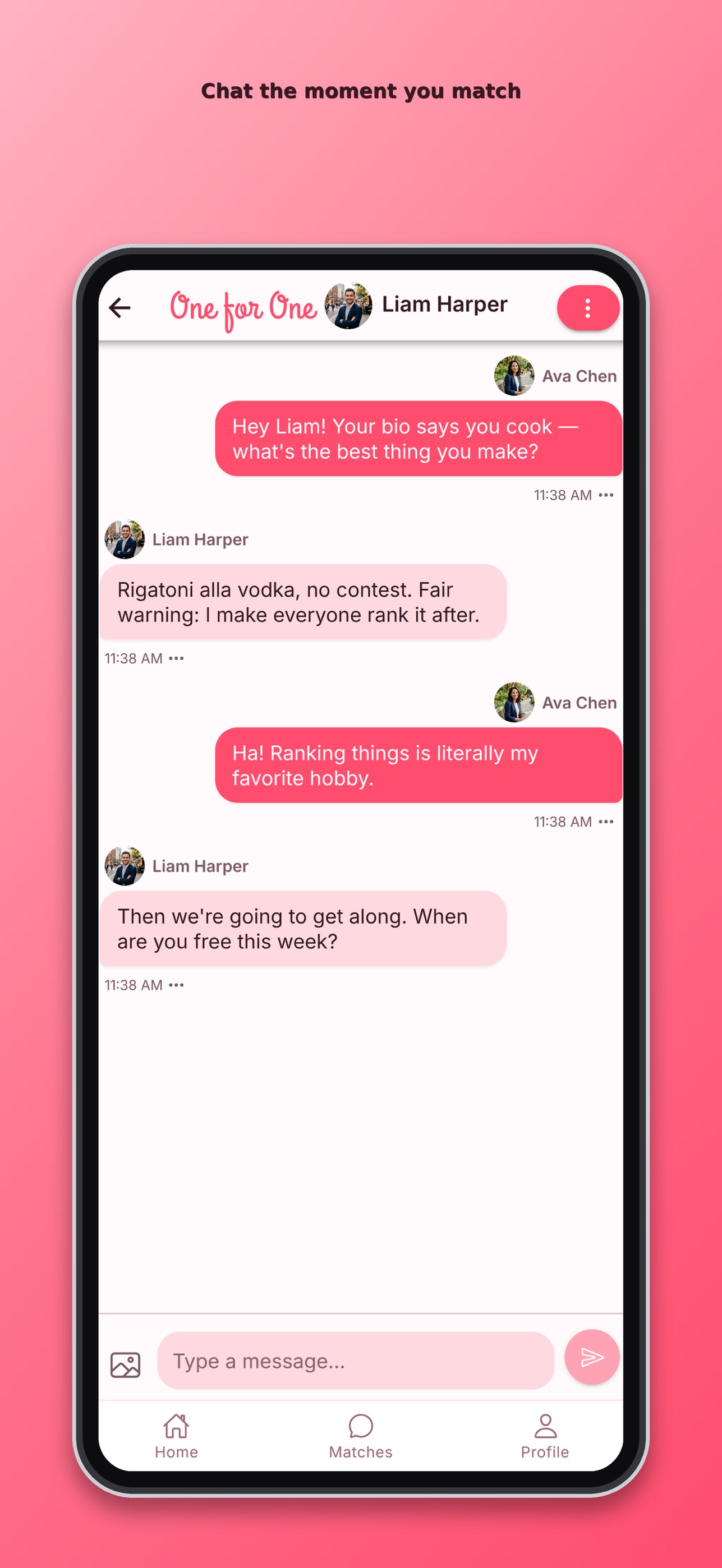 Screenshot 4 of One for One - Meet & Match