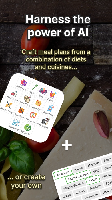 Plan Meals - MealPlanner Screenshot
