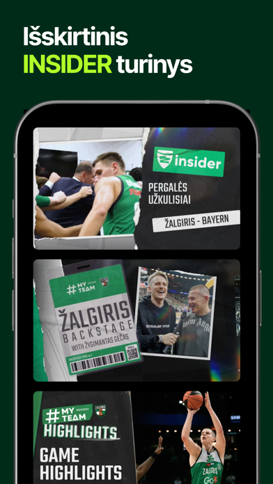 Žalgiris Screenshot