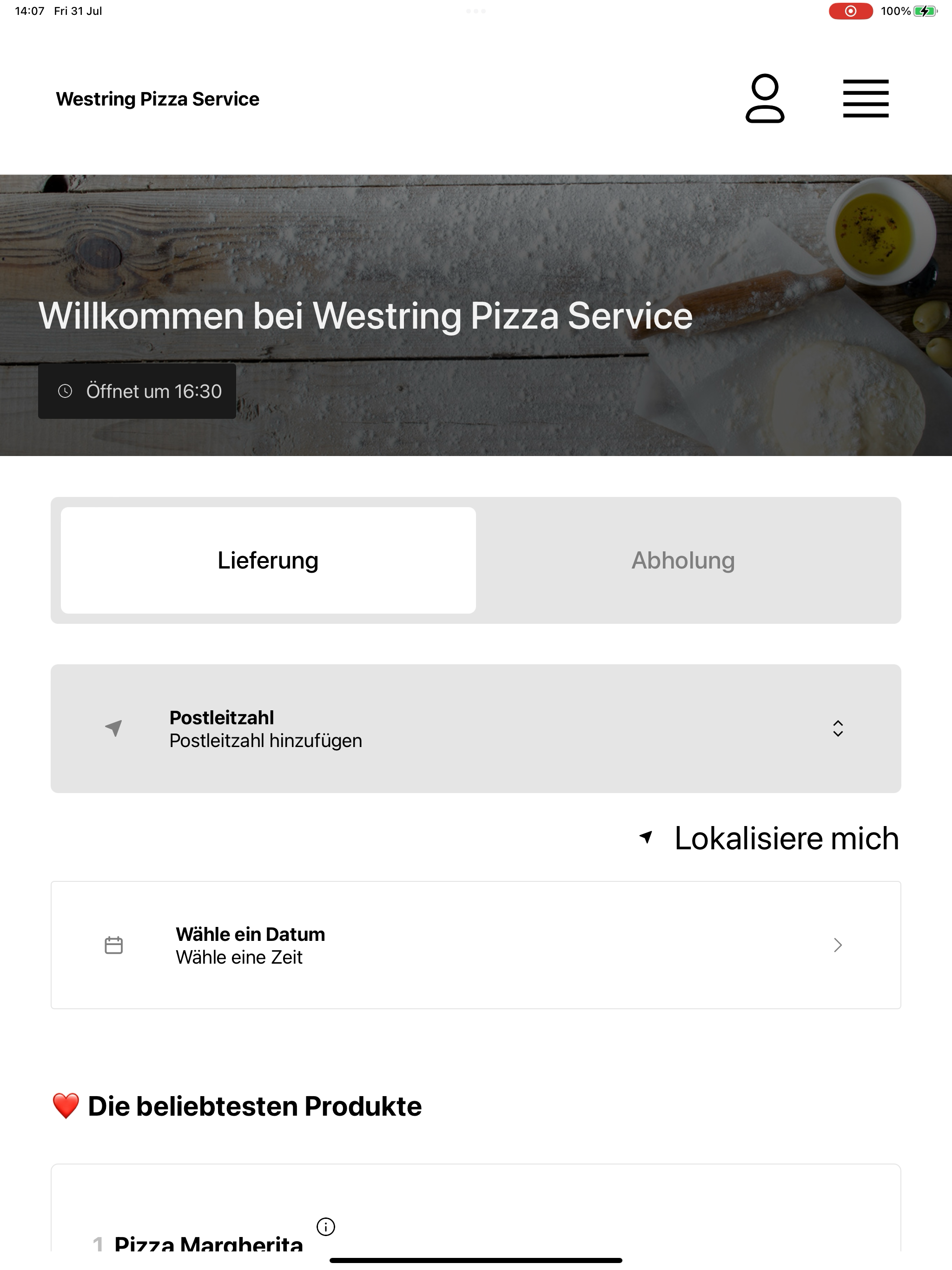 Westring Pizza Service screenshot 9