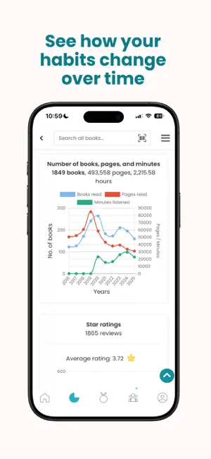 StoryGraph: Reading Tracker screenshot 3