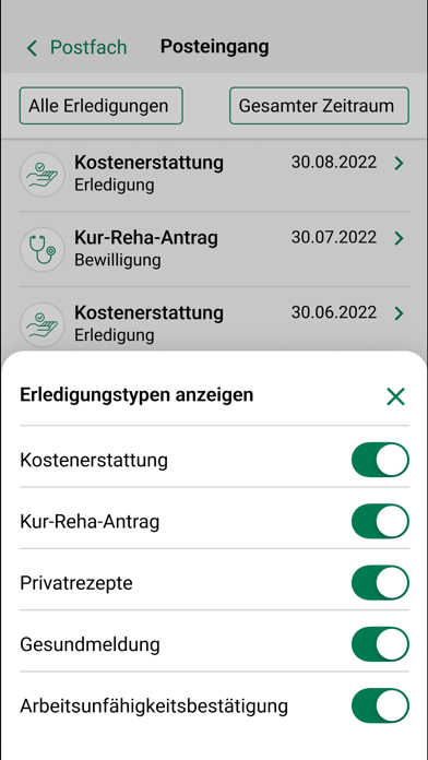 MeineBVAEB Screenshot