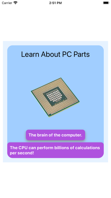 MyFirstPCBuild Screenshot